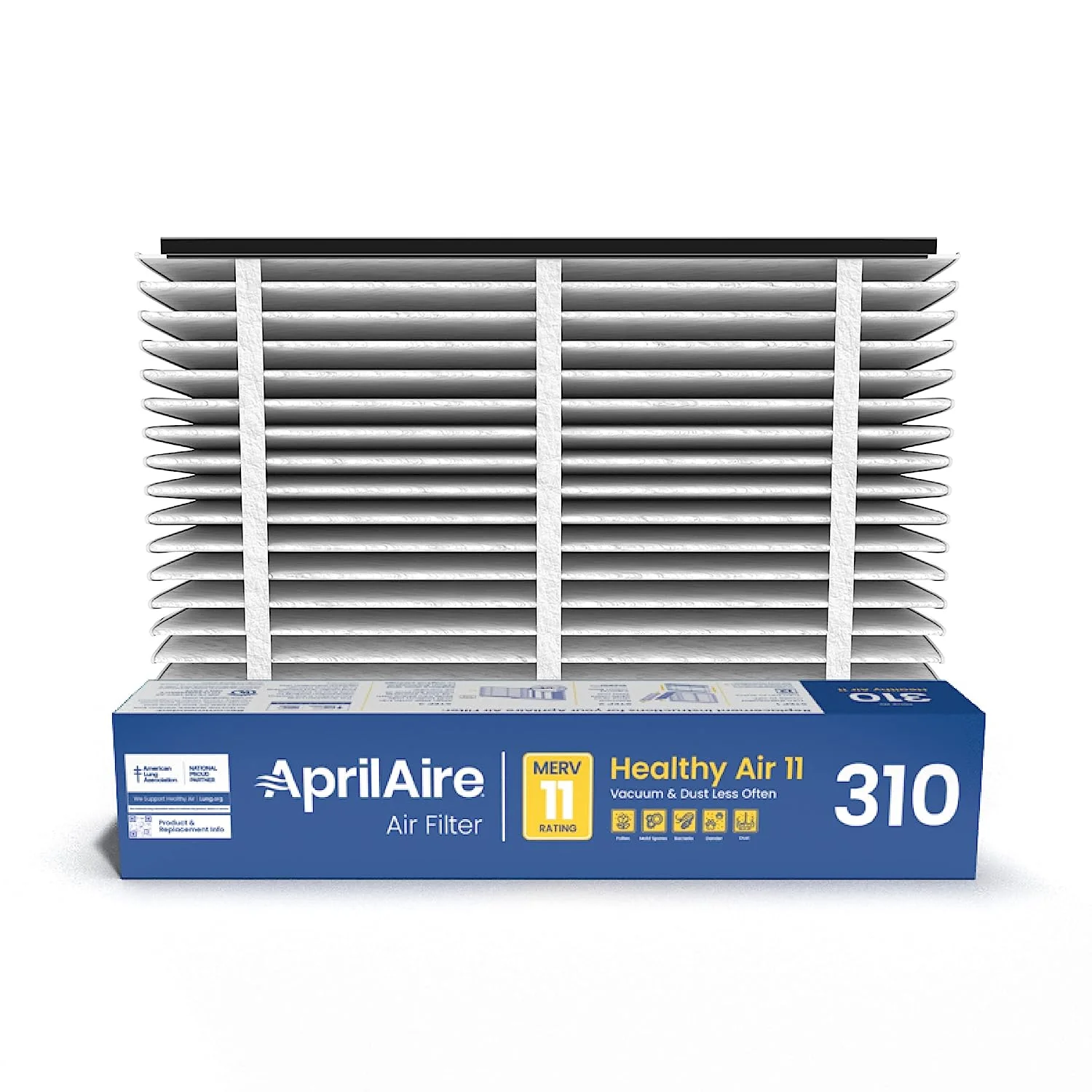 Aprilaire 310 Furnace Filter MERV 11 Replacement Filter. Package of 2